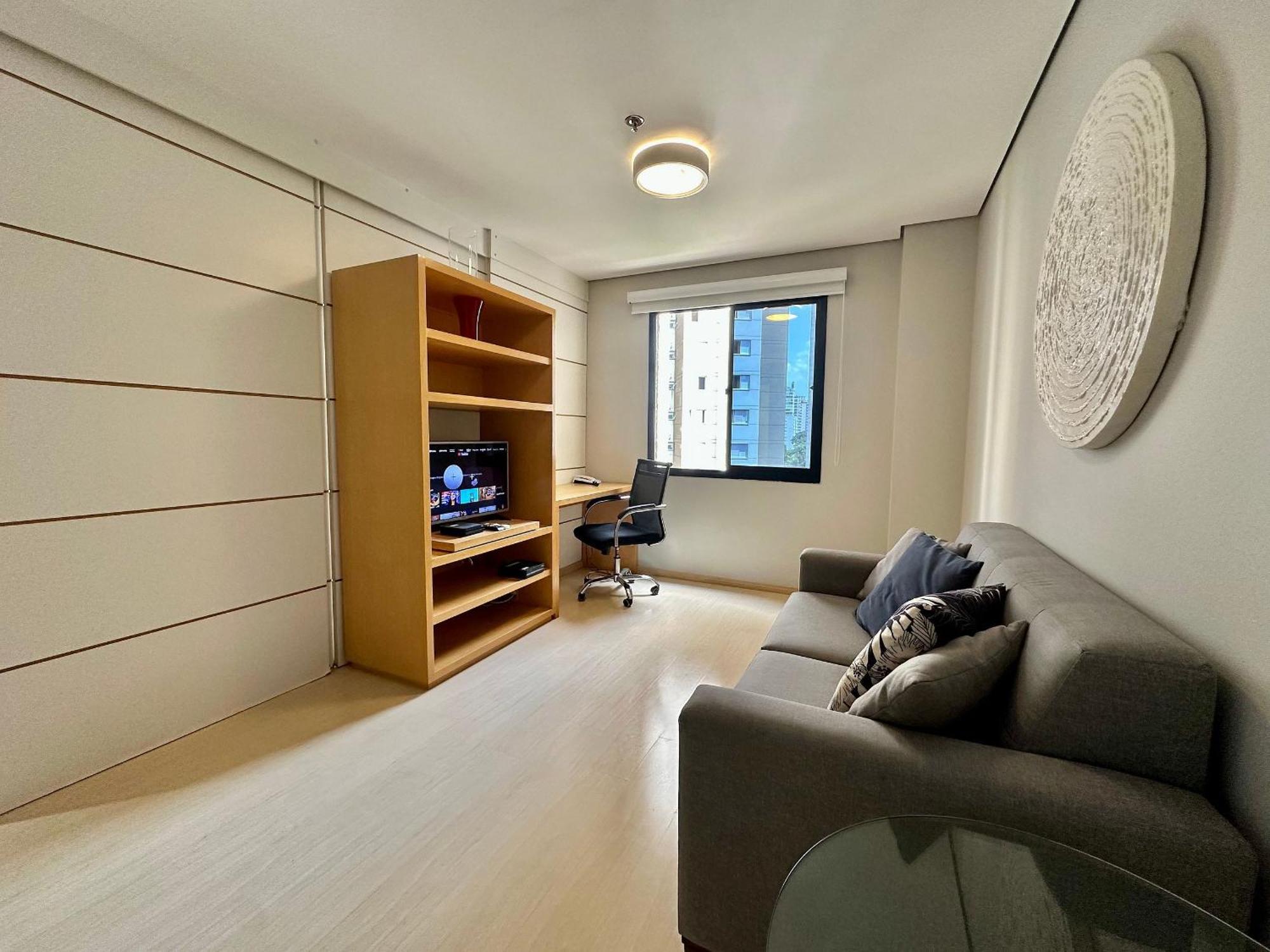 Hotel Flat Times Square - Rua Jamaris 100 - Uh713 São Paulo